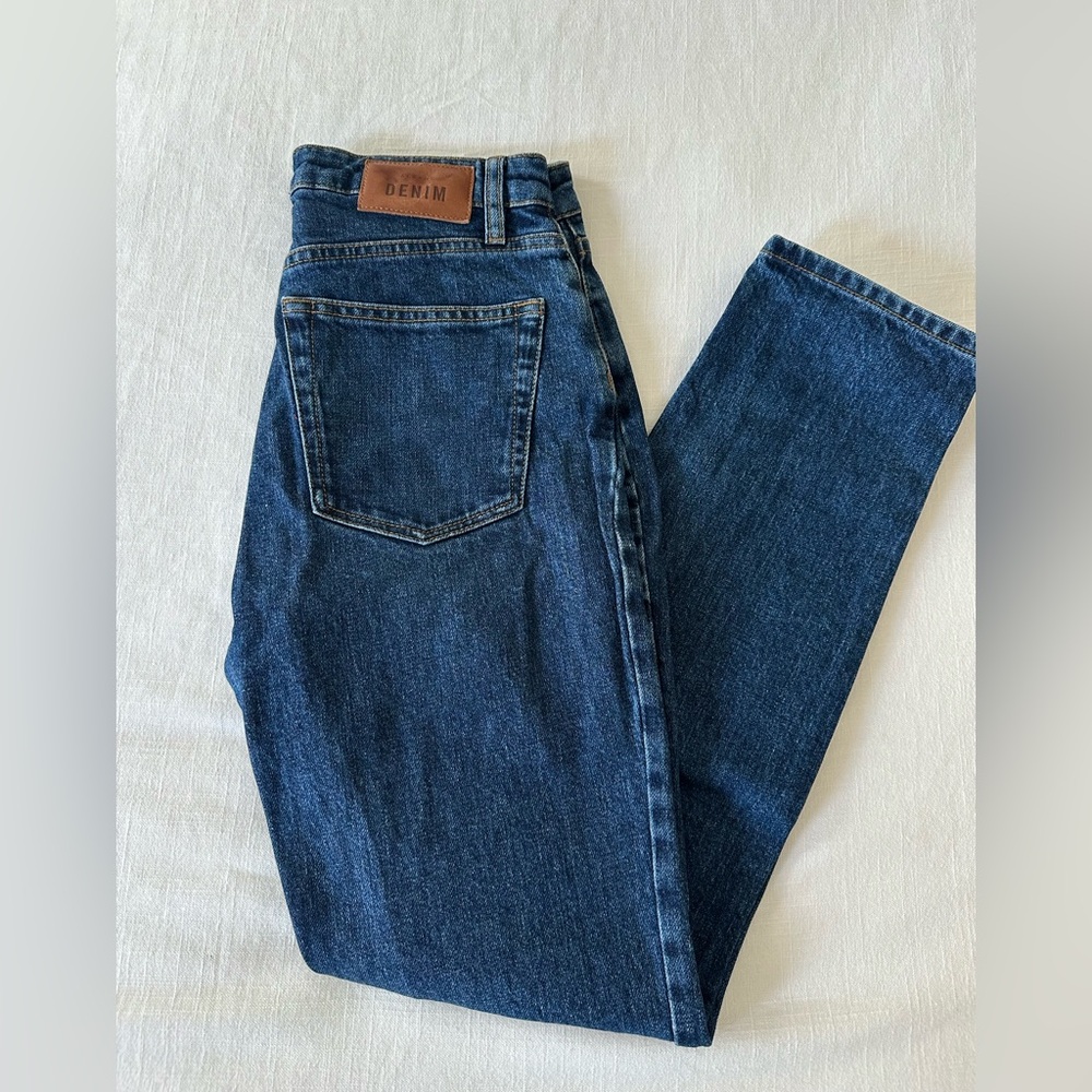 Sezane Blue Skinny Jeans Classic Denim